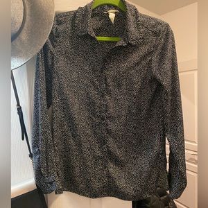 H&M Dalmatian button-up, small